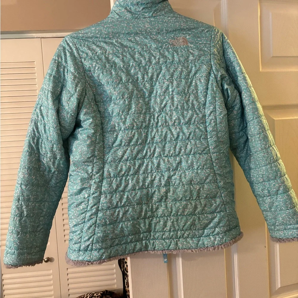 THE NORTH FACE GIRL REVERSIBLE JACKET. - Picture 7 of 7